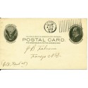 Fargo North Dakota 1904 Barr-Fyke Machine cancel on Postal card