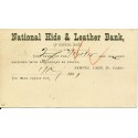 Boston Nagative cancel Box with T on Postal card 1881