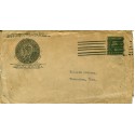 Navada Missouri Fraternal corner no cancel dial pull out fold for postal inspection envelope