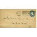 Chicago Illinois 1894 D6K (u) Printed Matter Rate Postal Envelope Rock Island Recd cancel