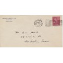 Rockville Connecticut Intra City 2c rate Prexy on cover 1940