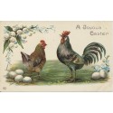 East Boxford Massachusetts cancel on Easter Postcard Scarce 1910