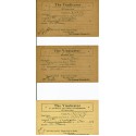 Group of 5 Franklin Pennsylvania Machine cancels on cards & cover