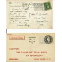 Group of 5 Franklin Pennsylvania Machine cancels on cards & cover
