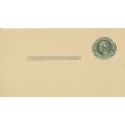 #UY7 unsed Preprinted Ipswitch Garden Club notice Postal Card with reply