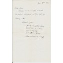 World War II Letter APO 709 Return Address APO292 letter asks for Houseboat Blueprint 1945