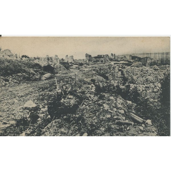 German Postcard nr. 2436 unused War Zone