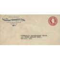 COmmercial Telegraphers Union of North America Chicago Illinois corner Advertising cover 2c Postal Envelope 