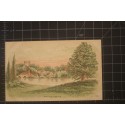 Elk Grove Pennsylvania 1909 The Old Castle Postcard 