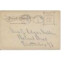 Brattleboro Vermont 1906 Received 1on Postcard showing International Correspondence Schools Scranton PA
