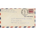 APO 800 Germany 5/9/1951 Scarce cover 6c Airmail rate to Colts MFG company