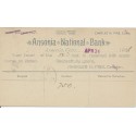 Ansonia Connecticut 1886 Geometric Fancy cancel on Postal card