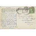 Lake Bennett White Pass & Yukon Railroad Postcard nice note on back 1936