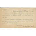 E. Tucker & Sons Paper & Twine 1898 Hartford CT Note on Paper costs due to the Spanish American War