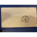 New England Stamp Co Boston Massachusetts corner 1895 American Machine cancel D6 (7) on postal envelope 2c Washington