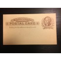 Postal card unused Postal card preprinted C.H. Wright Boston MA Advertising