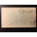 Central Life Assurance Society Des Moines Iowa 1906 Advertising cover Fairfield Machine cancel back
