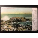 Narragansett Pier Rhode Island 1908 Indian Rock Postcard