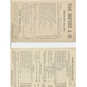 Group of 2 Paine Brothers Merchant Millers Wisconsin 1897 Price List Advertising Postal card