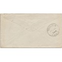 Boston Massachusetts 1885 Wesson TOB cancel 2c Postal Envelope
