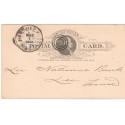 #UX9 Postal card DPO West Beckett Massachusetts 1891 Scarce