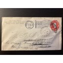 Ocean Grove New Jersey Postal envelope 2c to Cvba forwarded back to NJ 1909