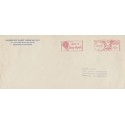 USA 1955 Balloon June is DIary Month Red Meter cancellation on cover Pitney Bowes no. 301254