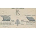 Knapp Rubber Binding Co. New York Advertising cover 1910 Postal Envelope 1c Franklin