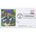 #2935 Henry R. Luce Editor Hand Painted NF Neal Faircloth cachet First Day cover only 36 made
