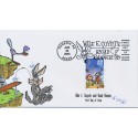 #3391 Wile E. Coyote & Road Runner Hand Painted NF Neal Faircloth cachet First Day cover only 35 made
