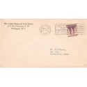 Capitol Stamp & Cover Service Washington DC corner card 1933 General Oglethorpe stamp