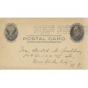 Covington Kentucky 1898 Postal card Bridge night announcement on back at the Ft. Mitchell Country Club 