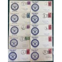 United States of America Armed Forces Day Naval cover lot of 55 1950's