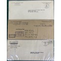 Lot of 6 Naval Penalty Envelopes Navy Department 2 registered very nice group