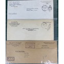 Lot of 6 Naval Penalty Envelopes Navy Department 2 registered very nice group