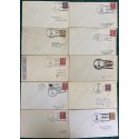Lot of 20 Naval covers all 1930's several overseas cancels very nice group