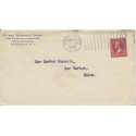 Washington DC 1899 Barr Fyke 2nd Period Harry Kingman Bliss Corner card on cover 