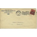National Advertising Specialty Co Birmingham Alabama 1908 corner card Doremus machine cancel 
