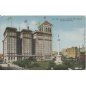Worlds Panama Pacific Exposition cancel on Hotel St. Francis Postcard 1s Balboa