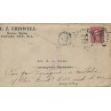  E.Z. Criswell Service station Panama City Florida 1920 Pointing finger RTW Lexington Kentucky no street address