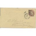 Brooklyn New York Wesson TOB Recd 2/15/1883 ERU at the time New Orleans Postal Envelope
