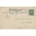 Harvard College Memorial gate Postcard 1907 Cape Neddick Maine Doane cancel early scarce Boston Flag cancel Cambridge A
