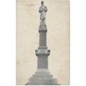 Soldiers Monument Brookfield Missouri postcard Delay in search for Address to Galesburg Illinois 1913