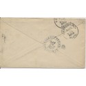 Hotel Brighton Atlantic City New Jersey Flag cancel on cover Forwarded Newport Rhode Island Narraganset Pier Received