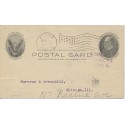Western Automatic Machine Screw Co. 1905 Postal card Elyria Ohio Supplied Chicago PO Auxiliary marking