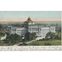 Congressional Library Washington DC 1907 Delivery Delayed lack of Address to Northampton MA #300 1c