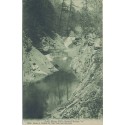 Lace Water Falls Natural Bridge Virginia 1908 Postcard Scarce cancel