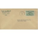 Foster Martin Ogden Utah corner 1949 to Colt’s MFG Co Hartford Connecticut Puerto Rico Election stamp