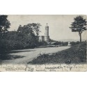 On Little Round Top Gettsburg PA Postcard 1905 Springforge & Braddock cancels stamp missing