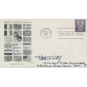 #1008 NATO Artmaster FDC Signed by Rear Admiral G. Kourdys Netherlands Naval Liason Officer  